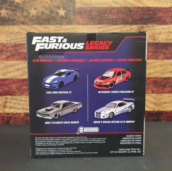 Mitsubishi Lancer Evolution IX/ Brian's Nissan Skyline GT-R (BNR34) - Picture 6 of 7